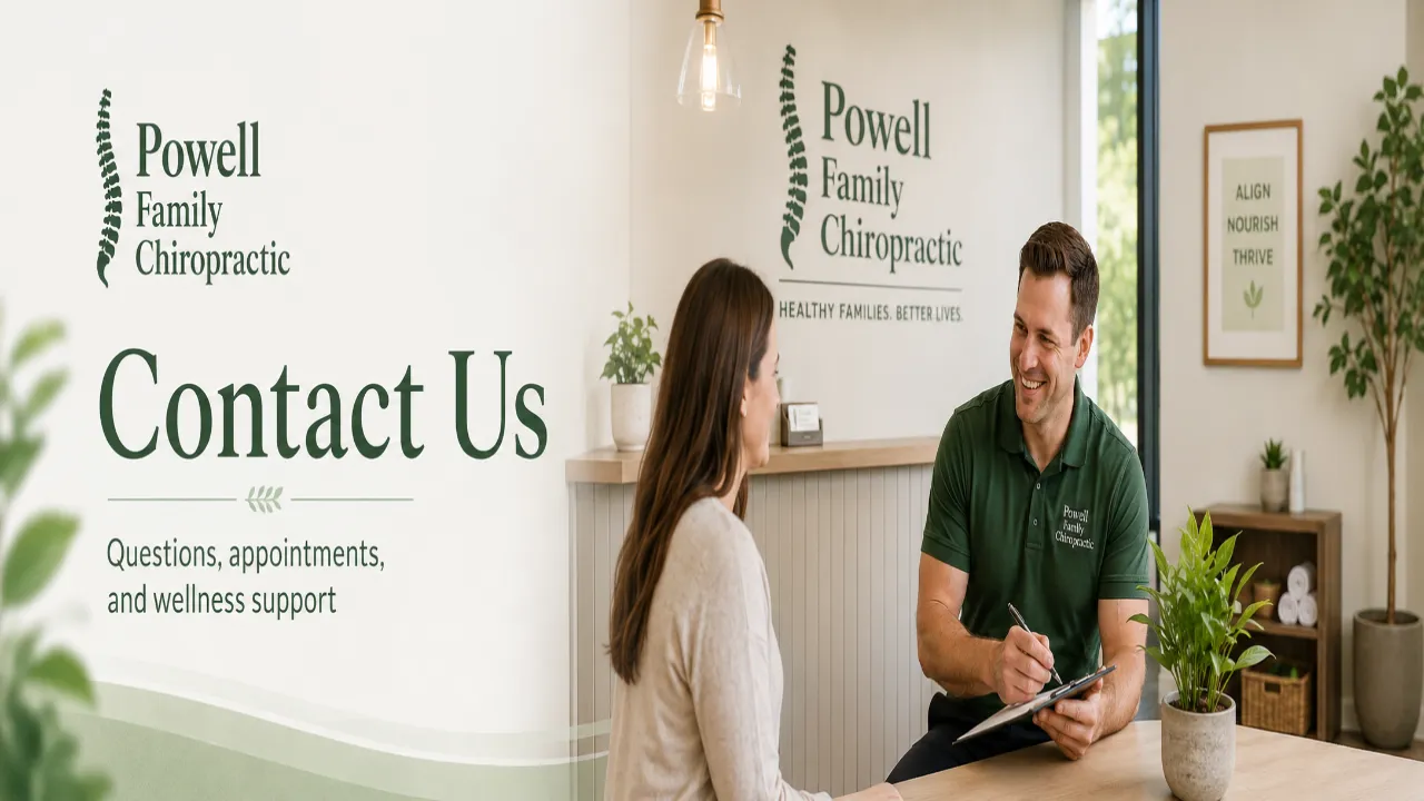 Contact Powell Family Chiropractic
